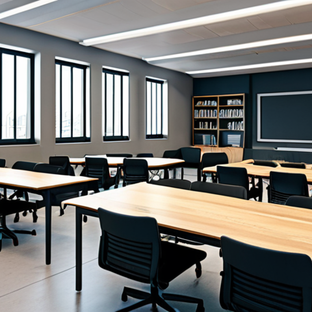 Image Prompt 1: Modern Learning Spaces**